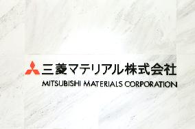 Mitsubishi Materials signboard and logo